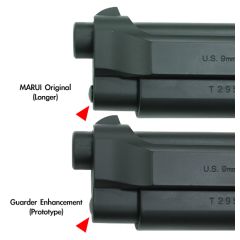 Steel Recoil Spring Guide for MARUI/KJ M9/M92F (Black)