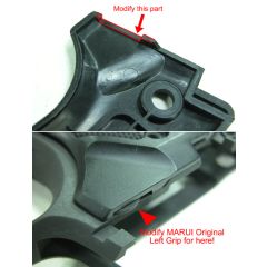 Aluminum Slide & Frame for MARUI M9 - (Dark Gary)