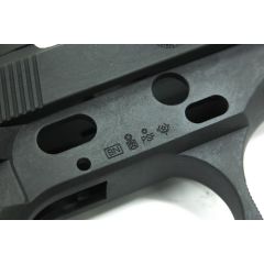 Aluminum Slide & Frame for MARUI M9 Desert Storm- (Dark Gary)