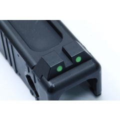 Steel Night Sight for MARUI G18C (GREEN)