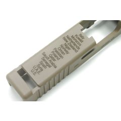 Aluminum Slide for MARUI G17 Desert Storm (CERAKOTE FDE)