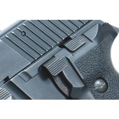 Steel Slide Decocking Lever for MARUI/KJ/WE P226 (Stainless Sliver)