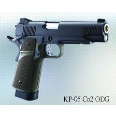 KJ Works KP-05 HI-CAPA Full Metal OD GBB Pistol