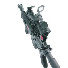Deluxe See-Thru Carry Handle Mount with Picatinny Tri-Rails Mount and STANAG Dimensions