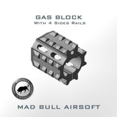MADBULL 4 SIDES RAIL GAS BLOCK