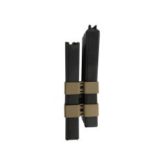 WE 80rd Open Bolt M4 GAS Double Magazine (Black)