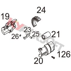 WE 999 GBBR Complete Hopup Assembly