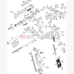 WE M9 Series AUTO GEN2 Hammer set assembly