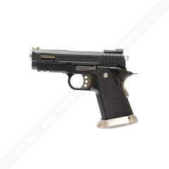 WE HI-CAPA 3.8 Velociraptor series GBB Pistol (Black Silde)