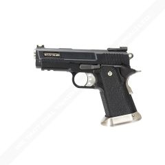 WE Tech Hi-Capa Force 3.8 Brontosaurus GBB Pistol (Black)
