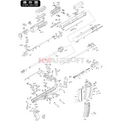 L85 #7 GBBR Bolt Carrier