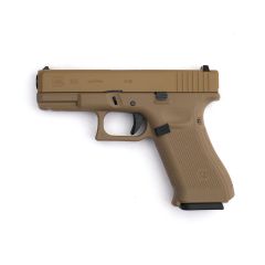 WE G19XL GBB pistol TAN (Custom CNC marking)
