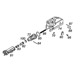 PLR-16 complete bolt set