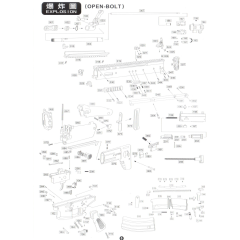 WE SCAR Airsoft GBB Rifle Complete Selector Set