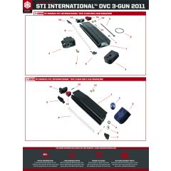 EMG STI TTI Combat master 2011 magazine feed lips D3GM #11