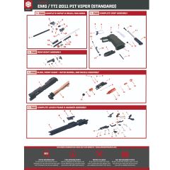 EMG / TTI 2011 Pit Viper (standard) PVAC #2 Outer Barrel
