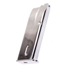 WE Browning Hi-Power Series Magazine - Airsoft Gas Blowback (Color: Silver)