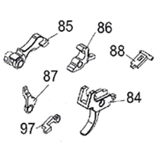 WE AK series hammer sear trigger set