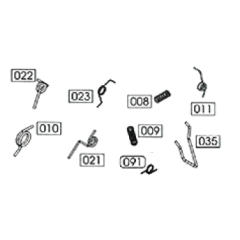 WE Big Bird auto spring set