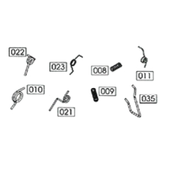 WE Big Bird semi spring set