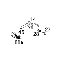 WE Browning hipower MK3 complete safety set(black only)