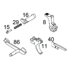 WE Browning MK3 Parts set