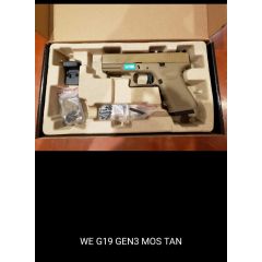 KY custom WE G19 GEN3 MOS TAN (2 Magazine Bundle)