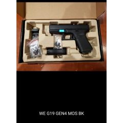 KY CUSTOM WE G19 GEN4 MOS BK(2 Magazine Bundle)