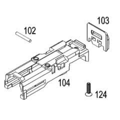 WE G MOS series complete nozzle housing