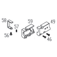 WE Galaxy series complete hop-up assembly