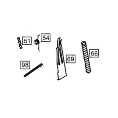 WE Hi-Capa 5.1 replacement springs set