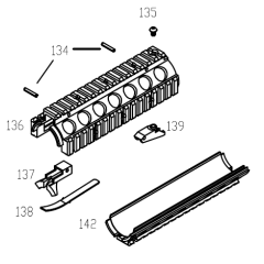 WE M4 CQB V3 Hand guard set