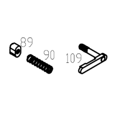 WE M4 V3 mag catch set