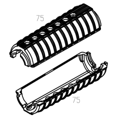 WE M4A1 V3 handguard set