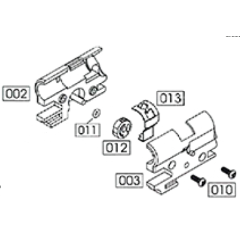 WE M9 Gen2 series complete hop-up assembly