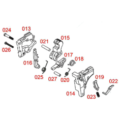 WE MAKAROV complete hammer assembly