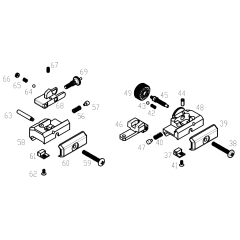 WE R5C V3 front sight and rear sight set