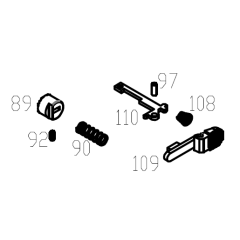 WE SCAR H V3 mag catch assembly