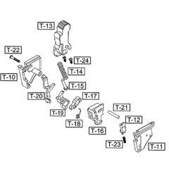 WE TT33 complete hammer assembly (SV)