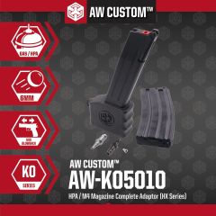 AW-K05010 HPA / M4 Magazine Complete Adaptor (HX Series)