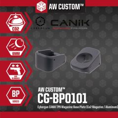 CG-BP0101 Cybergun CANiK TP9 Magazine Base Plate (CO2 Magazine/Aluminum)