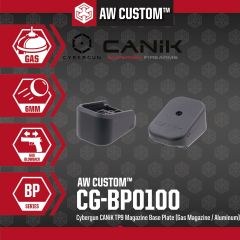 CG-BP0100 Cybergun CANiK TP9 Magazine Base Plate (Gas Magazine/Aluminum)
