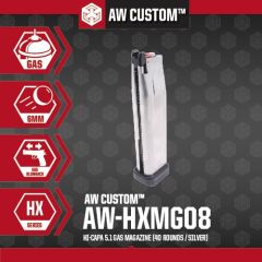 HXMG08 5.1 GAS MAGAZINE (40rds / SV)