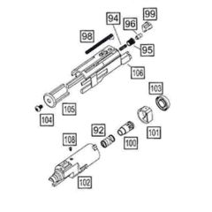 HI-capa series complete nozzle housing set(for WE hicap V2 only)