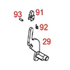 WE M712 auto release lever set