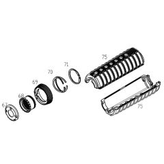 WE XM177 V3 complete handguard set
