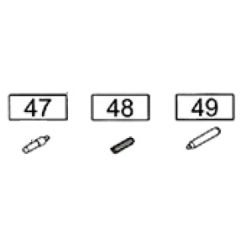 WE 1911/M45A1 series safety spring plug set