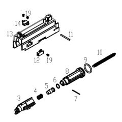 WE SCAR H V3 complete bolt set