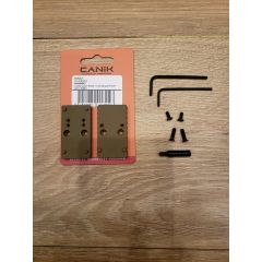 Cybergun CANik TP9 Optic Plate + Charging Handle Set FDE