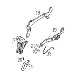 WE G SERIES GALAXY Trigger Set #17 #18 #19 #20 #21 #22 #34 #35